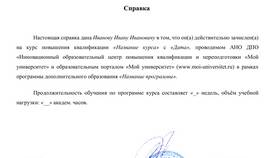 Как получить справку об обучении в школе в Аптека Невис