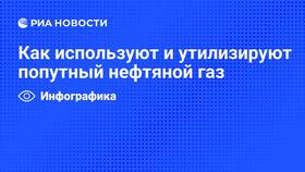 Почему не используют попутный газ