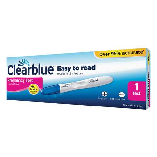 Тест на беременность Clearblue easy цифровой 2 шт. в Аптека Невис