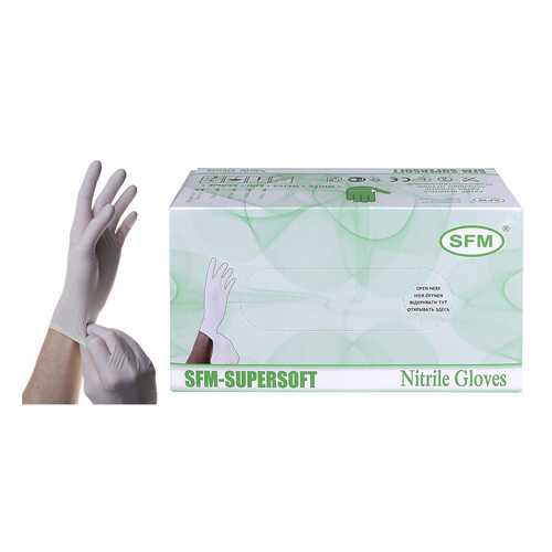 Перчатки медицинские SFM Hospital Products SUPERSOFT M фиолетовый 100 пар в Аптека Невис