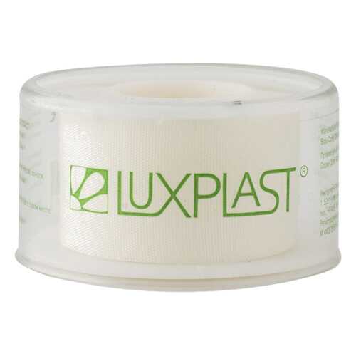 Пластырь Luxplast фиксирующий на шелковой основе белый 5 м х 2,5 см в Аптека Невис