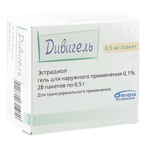 Дивигель гель 0,5 мг 28 шт. в Аптека Невис