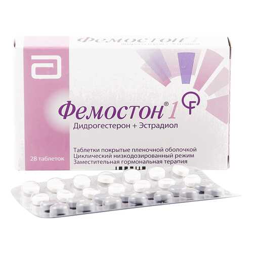 Фемостон таблетки 1 мг+10 мг 28 шт. в Аптека Невис