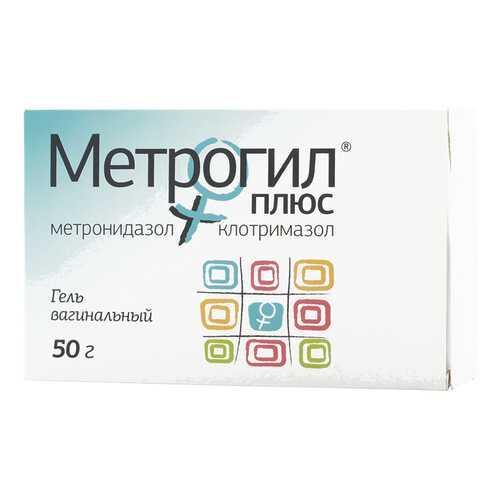 Метрогил Плюс гель ваг.50 г+аппликатор 10 шт. в Аптека Невис