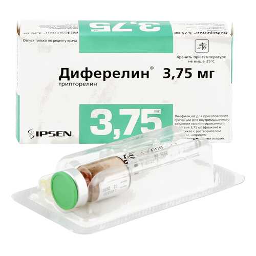 Диферелин лиофилизат 3.75 мг в Аптека Невис