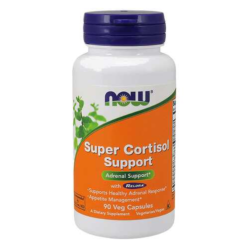 Для нервной системы NOW Super Cortisol Support 90 капсул в Аптека Невис