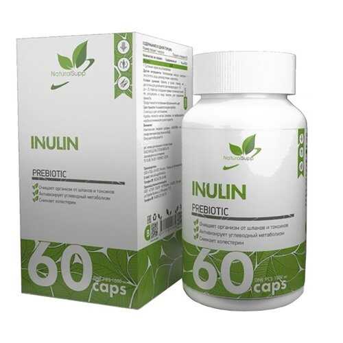 Инулин пребиотик NATURALSUPP Inulin капсулы 60 шт. в Аптека Невис