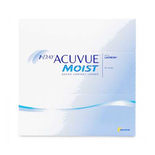 Контактные линзы 1-Day Acuvue Moist 90 линз R 9,0 -2,50 в Аптека Невис