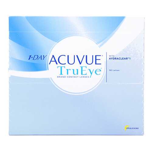 Контактные линзы 1-Day Acuvue TruEye 180 линз R 9,0 -2,75 в Аптека Невис