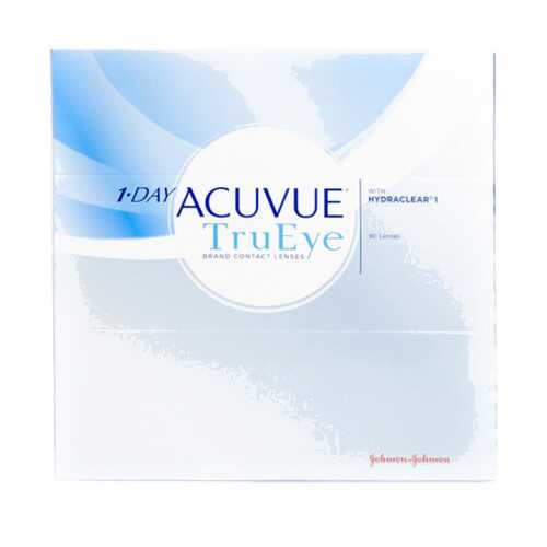 Контактные линзы 1-Day Acuvue TruEye 90 линз R 8,5 +6,00 в Аптека Невис