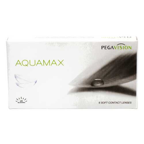 Контактные линзы AQUAMAX 6 линз R 8,6 -10,00 в Аптека Невис