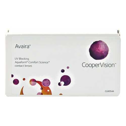 Контактные линзы Avaira 6 линз R 8,5 -1,00 в Аптека Невис
