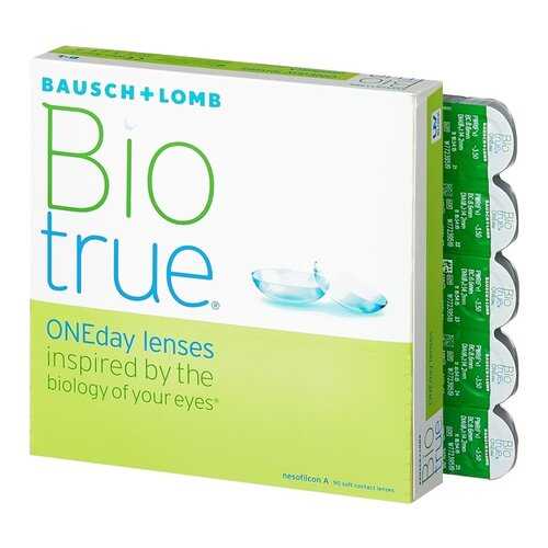 Контактные линзы Biotrue ONEday 90 линз +3,50 в Аптека Невис