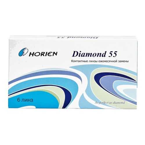 Контактные линзы Diamond 55 6 линз R 8,6 -5,00 в Аптека Невис