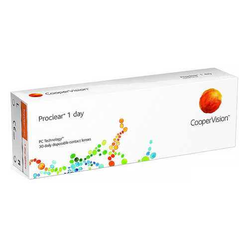 Контактные линзы Proclear 1 Day 30 линз R 8,7 -1,00 в Аптека Невис