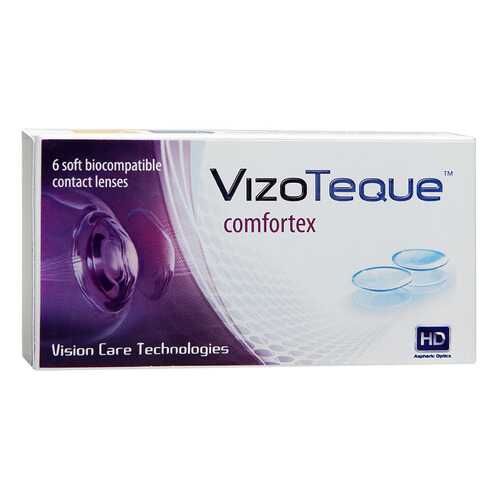 Контактные линзы VizoTeque Comfortex 6 линз R 8,6 -5,50 в Аптека Невис