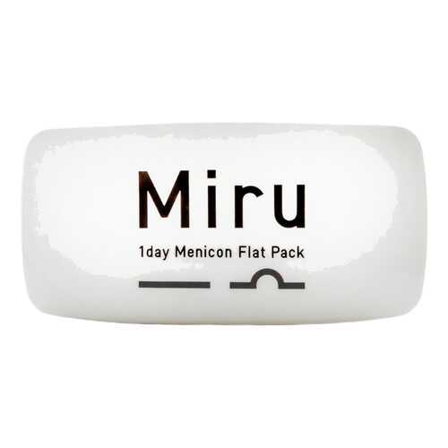 Линза контактная Miru 1 day Menicon Flat Pack -0,50 30 шт. в Аптека Невис