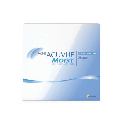 Контактные линзы 1-Day Acuvue Moist for Astigmatism 90 линз -5,00/-1,75/170 в Аптека Невис
