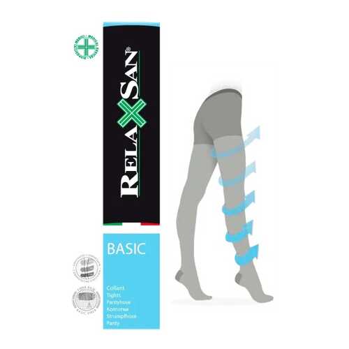 Колготки basic Relaxsan Collant 280 den р.4 черный в Аптека Невис