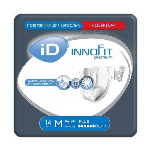 Подгузники iD Innofit для взрослых М 14 шт в Аптека Невис