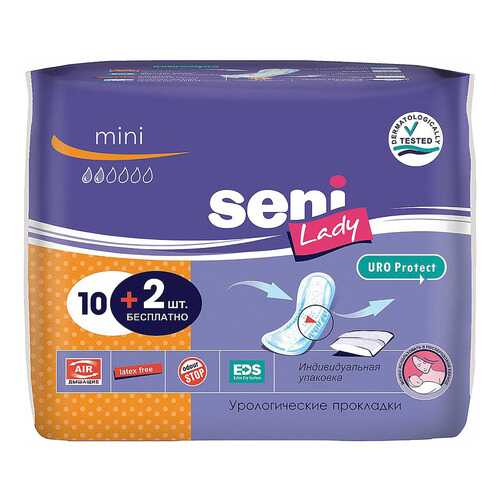 Прокладки Seni Lady Mini Урологические 10 шт в Аптека Невис