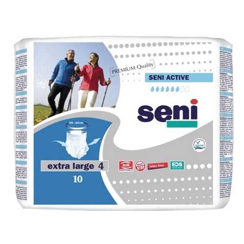 Впитывающие трусы SENI Active XL 10 шт. XL10-RU1 в Аптека Невис