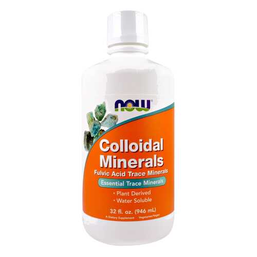 Минеральный комплекс NOW Colloidal Minerals 946 г натуральный в Аптека Невис