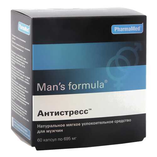 Man's formula Антистресс капсулы 60 шт. man's formula антистресс капсулы 60 шт. в Аптека Невис