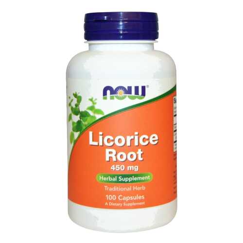 Добавка для иммунитета NOW Licorice Root 100 капс. сладкий в Аптека Невис