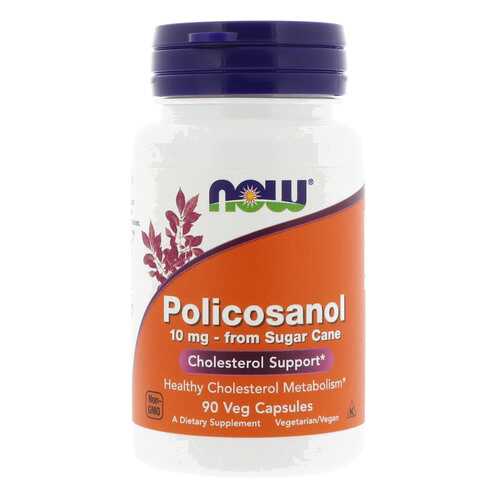 Добавка для сердца и сосудов NOW Policosanol 90 капсул в Аптека Невис