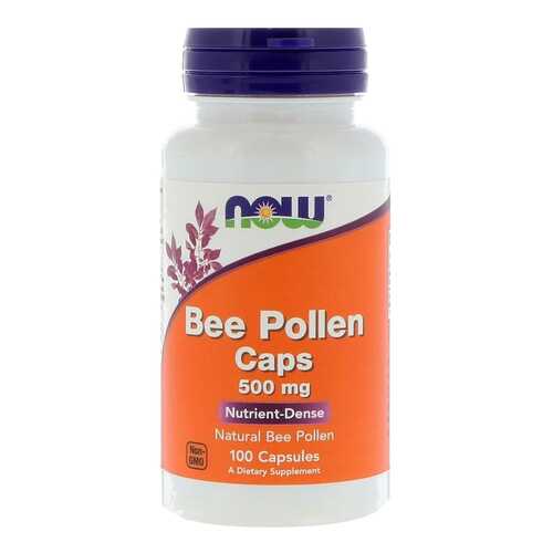 Добавка для здоровья NOW Bee Pollen 100 капс. натуральный в Аптека Невис