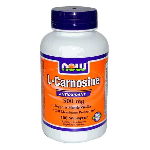 L-Carnosine Now капсулы 500 мг 100 шт. в Аптека Невис