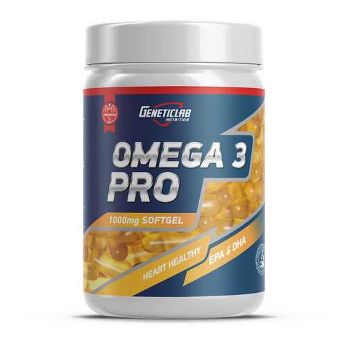 Омега-3 рыбий жир GeneticLab Nutrition Omega-3 капсулы 300 шт. в Аптека Невис